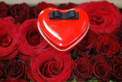 Candle "Red Heart"